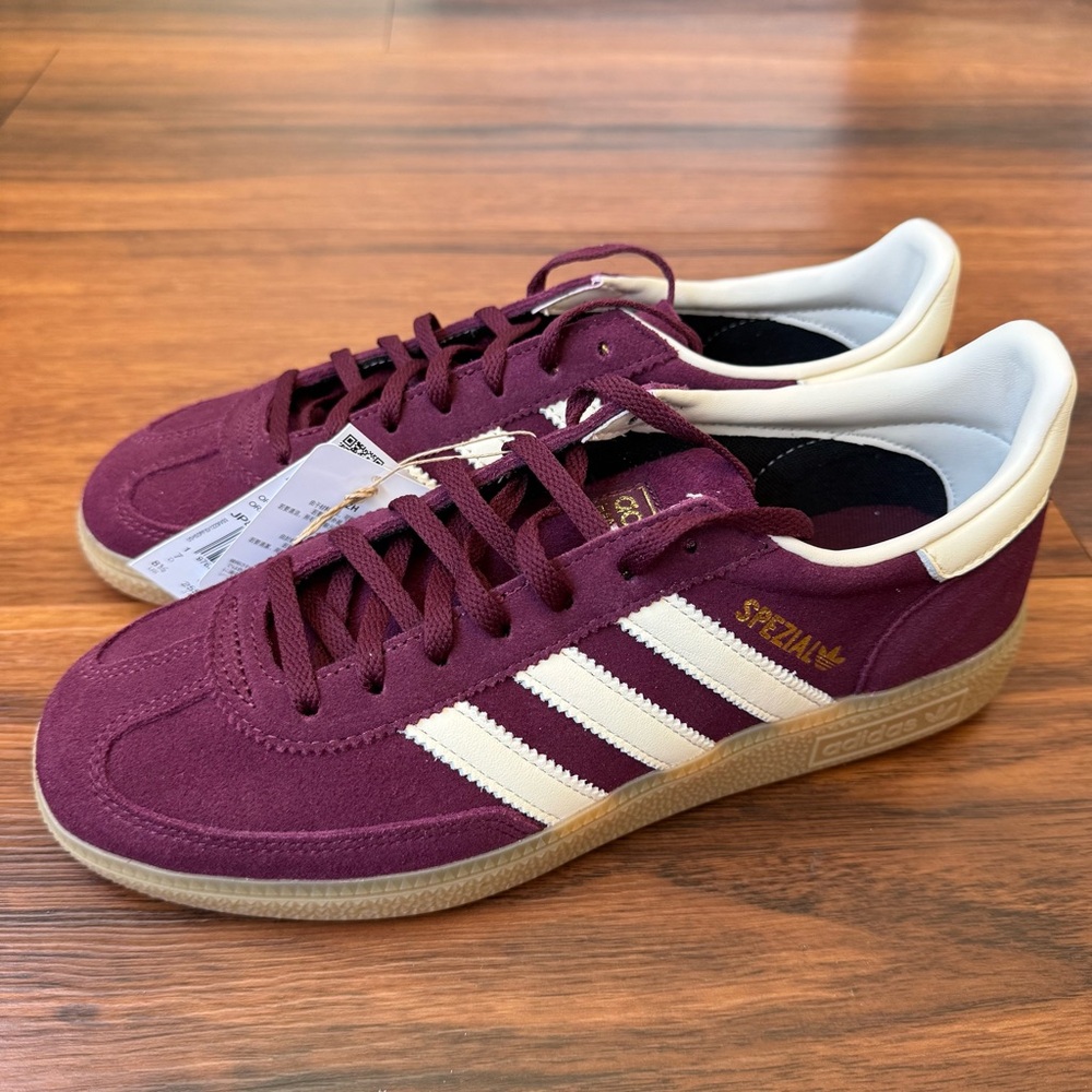 Adidas Handball Spezial Suede Sneaker - Burgundy / White